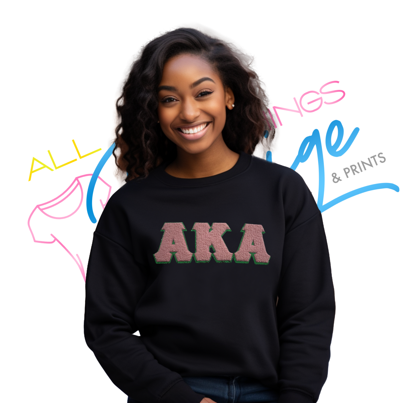 Greek Inspired - Female - Pink & Green