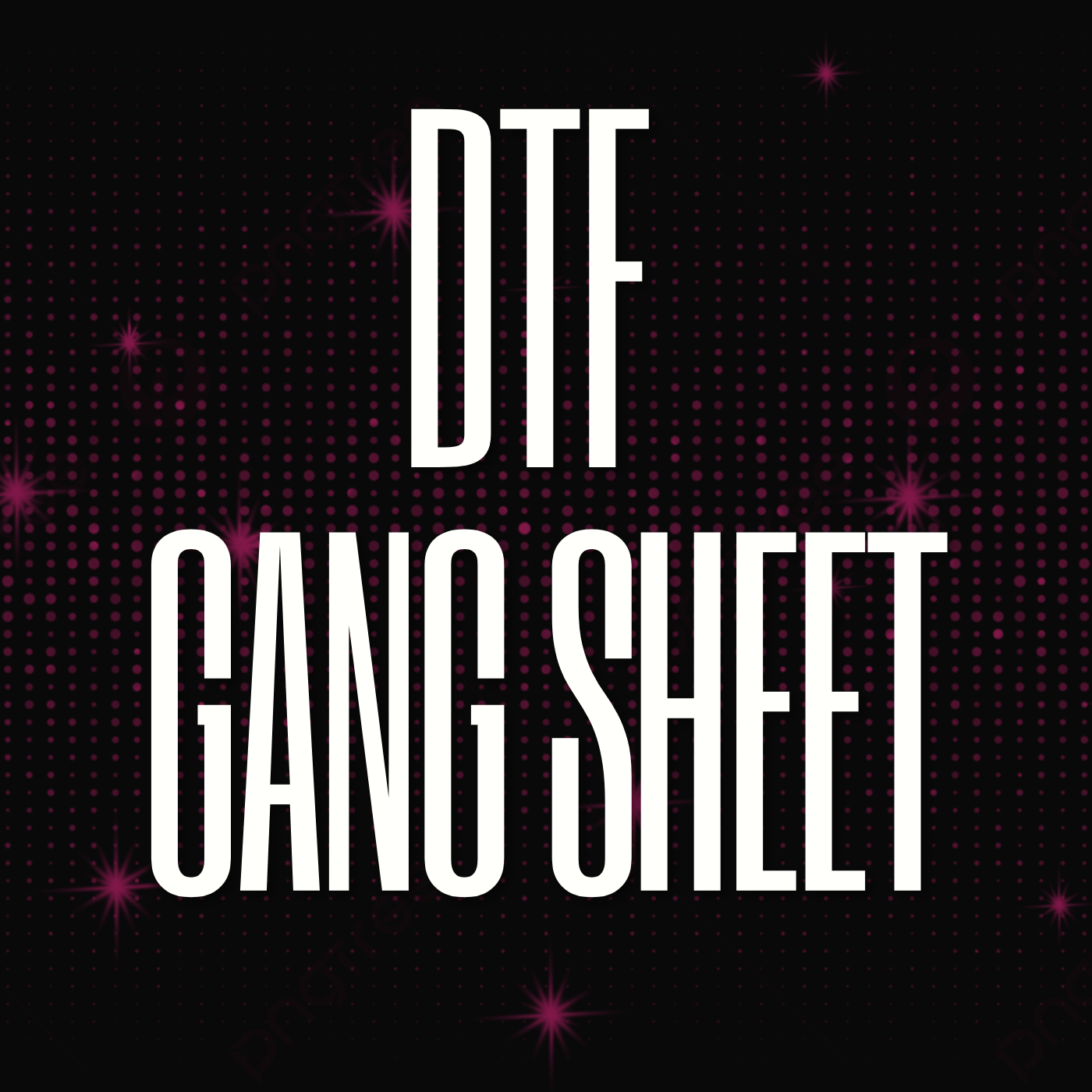 DTF Gang Sheet - Upload