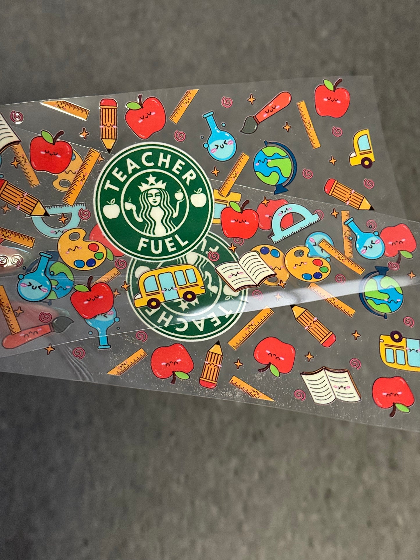 Teacher Fuel - UV Wrap