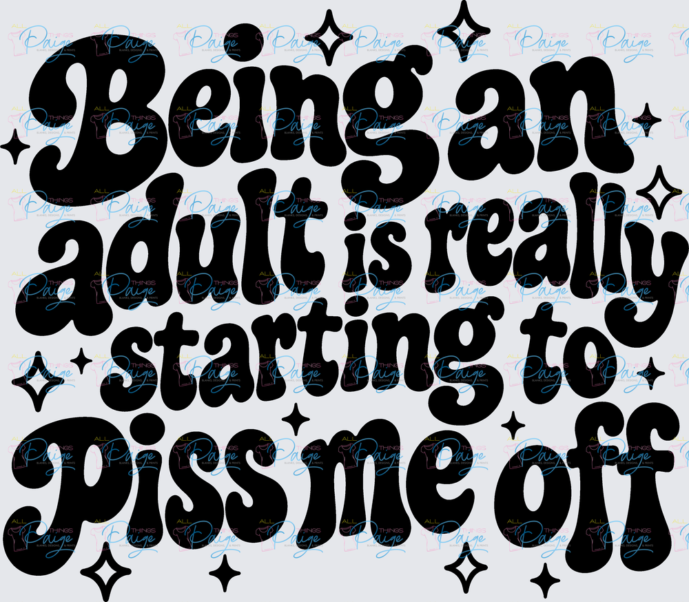 Being An Adult