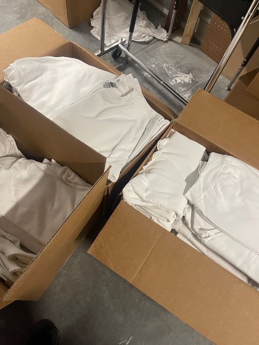 White Sweatshirt Destash