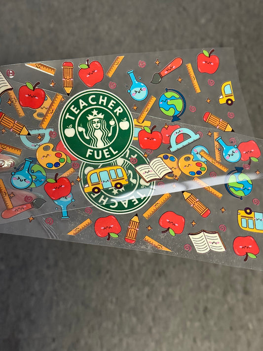Teacher Fuel - UV Wrap