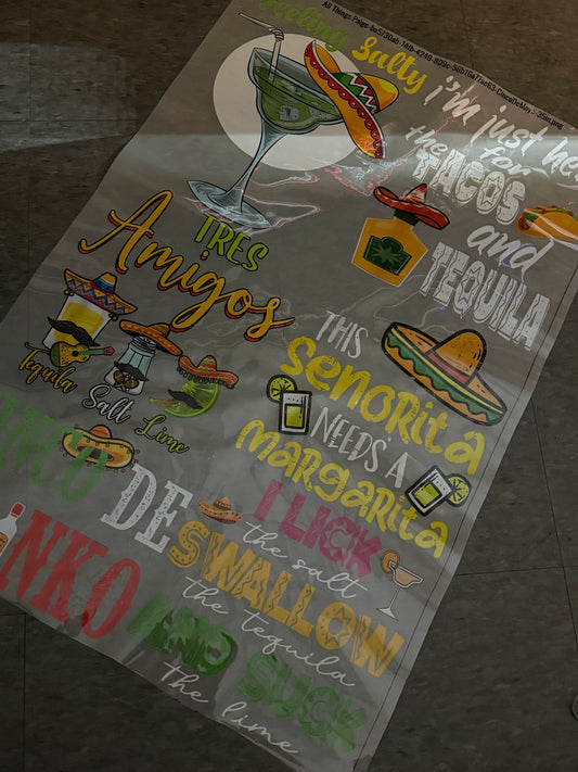 Cinco De Mayo Gang Sheet
