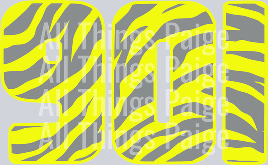 901 Yellow:Grey