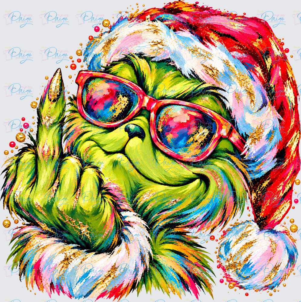 SNARKY G CHRISTMAS FINGER