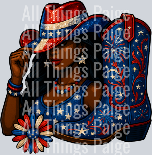 4th of July Cowgirl