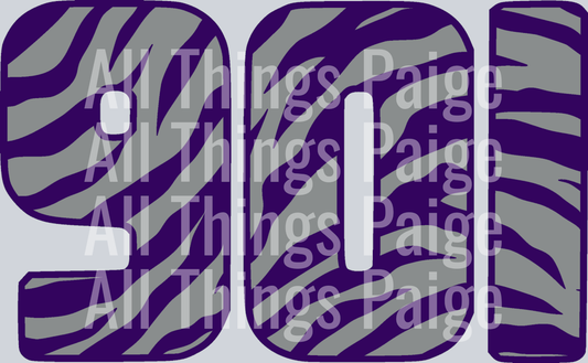 901 Purple:Grey