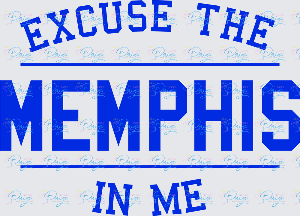 Excuse the Memphis in me